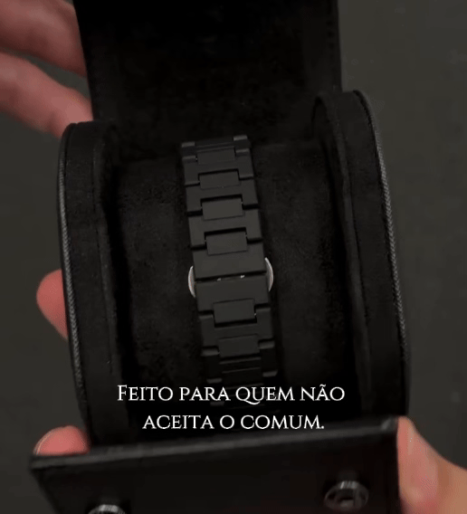 Relógio GS Shadow Rebel™ | Edição Limitada + (BRINDES EXCLUSIVOS)
