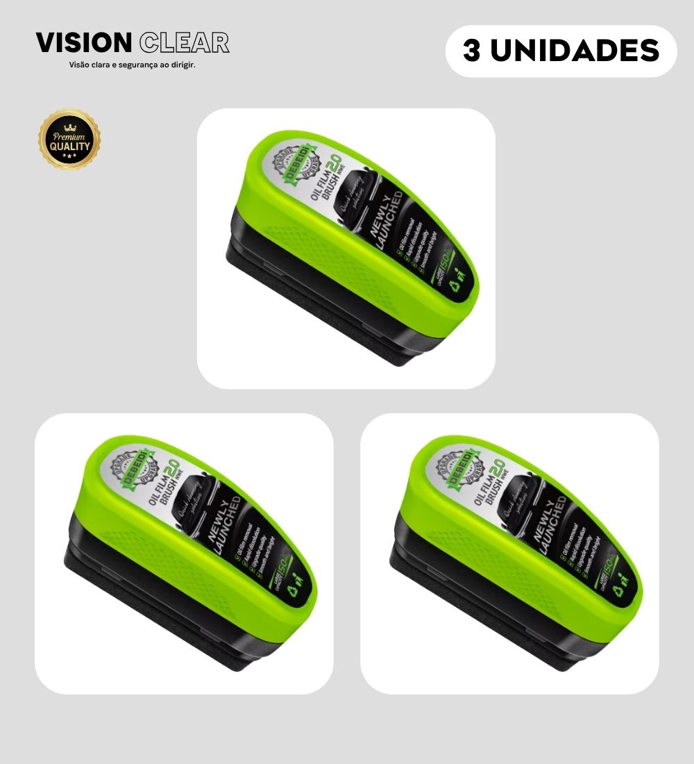 Removedor de Óleo para Vidros Gearforce VisionClear™