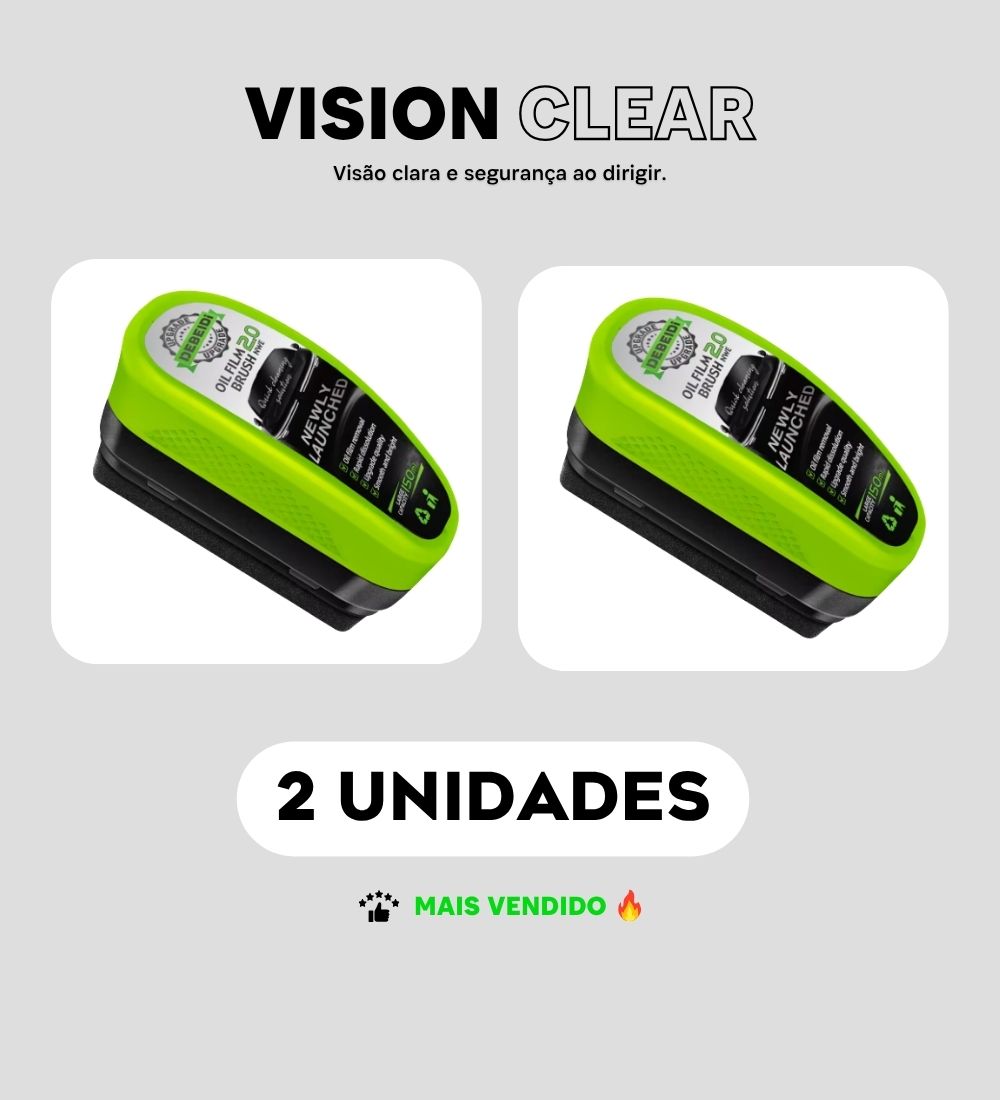 Removedor de Óleo para Vidros Gearforce VisionClear™