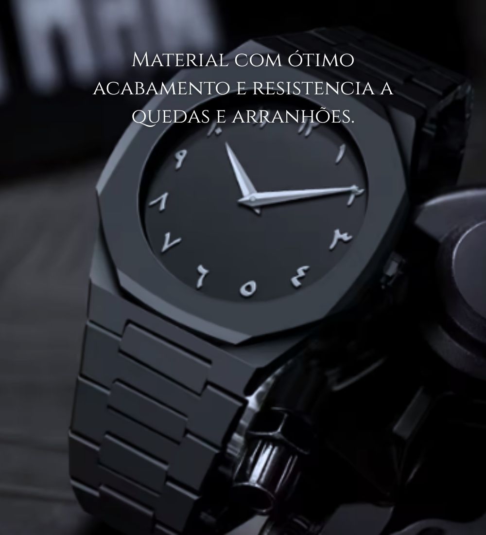 Relógio GS Shadow Rebel™ | Edição Limitada + (BRINDES EXCLUSIVOS)