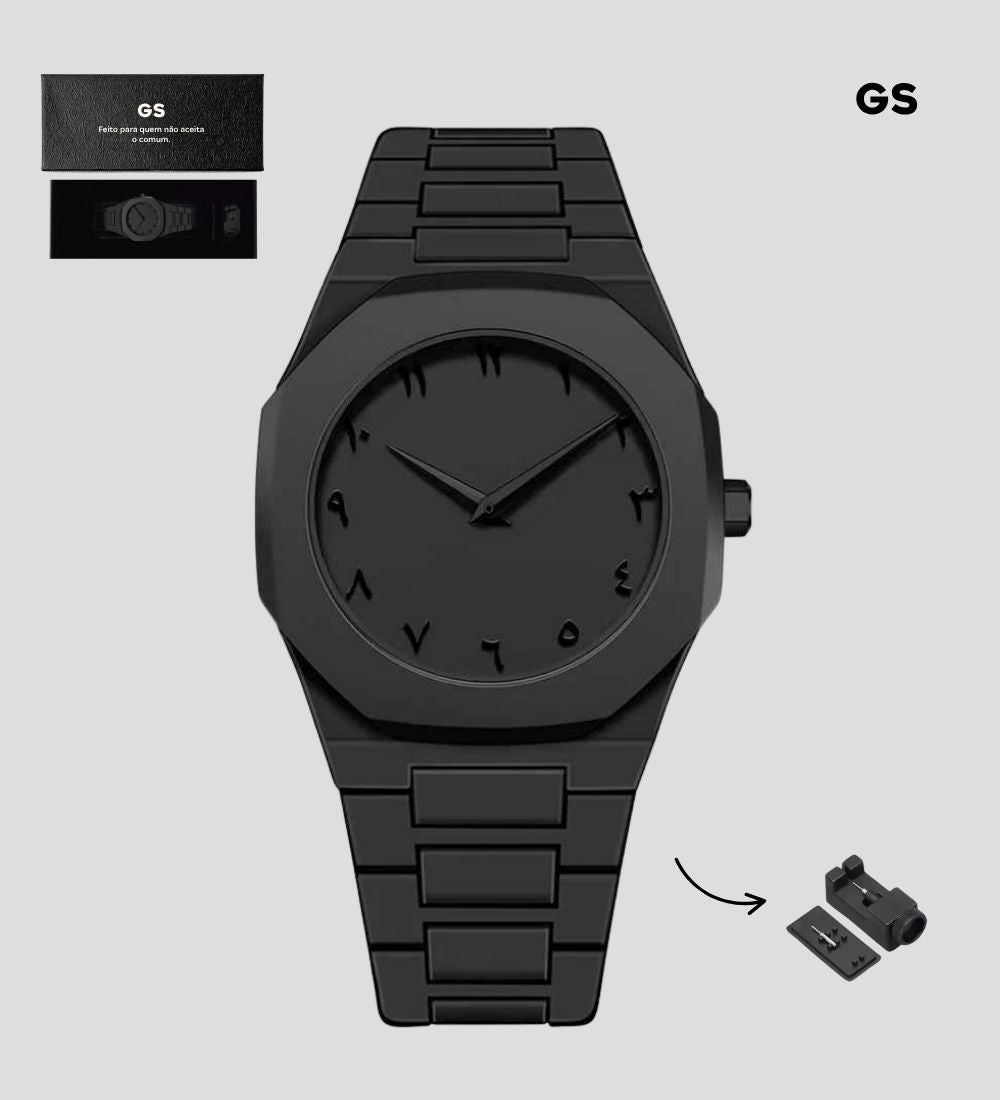 Relógio GS Shadow Rebel™ | Edição Limitada + (BRINDES EXCLUSIVOS)